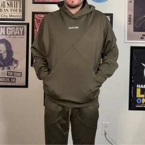 Jaxxon Olive Green Men's sweatsuit